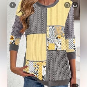 Womens Plus size 20…Long Sleeve SHIRT TOP Polyester